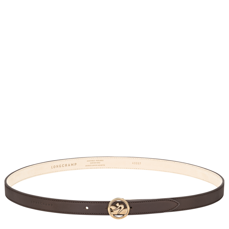 Ladies' belt , Mocha - Leather  - View 1 of  3