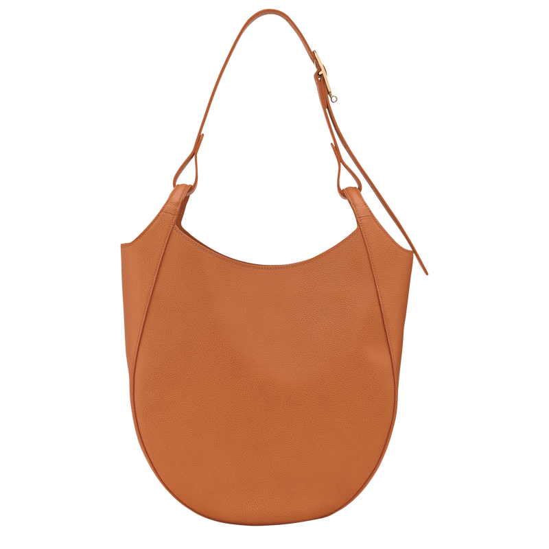 Le Foulonn&eacute; L Hobo bag , Amber - Leather  - View 4 of  6