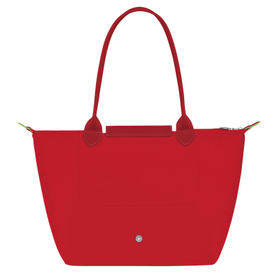 Le Pliage Green Tote bag M, Tomato