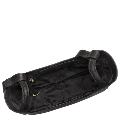 Le Foulonné Hobo bag L, Black