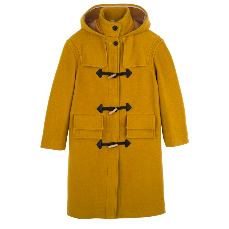 Duffle Coat , Nutmeg - Double-faced wool cloth  - View 1 of  4