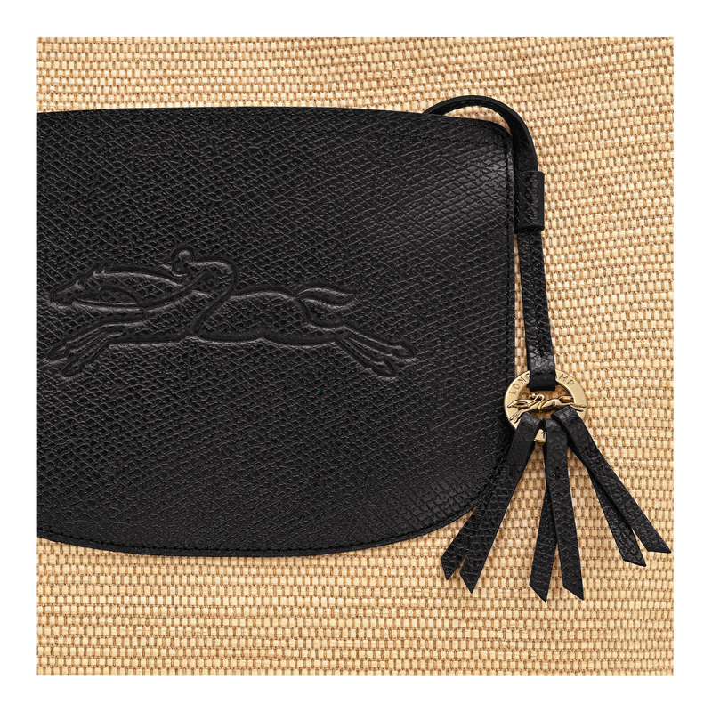 Le Pliage Collection L Basket bag , Black - Canvas  - View 6 of  6