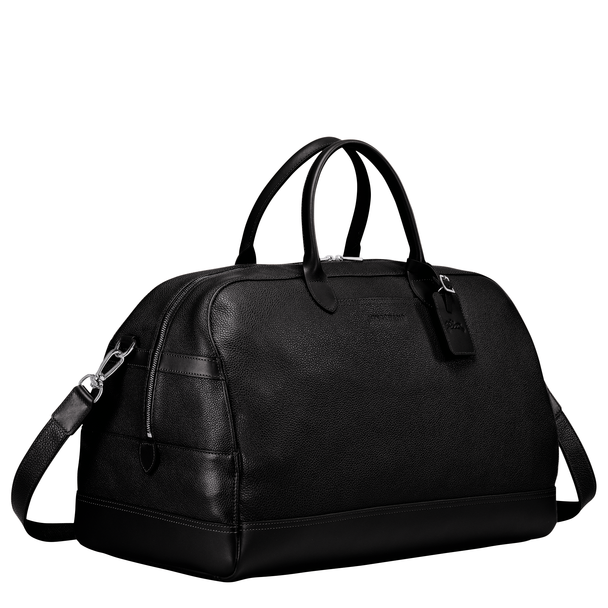 Le Foulonn&eacute; Travel bag L, Black