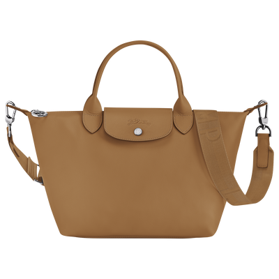 Le Pliage Xtra S Handbag , Tobacco - Leather