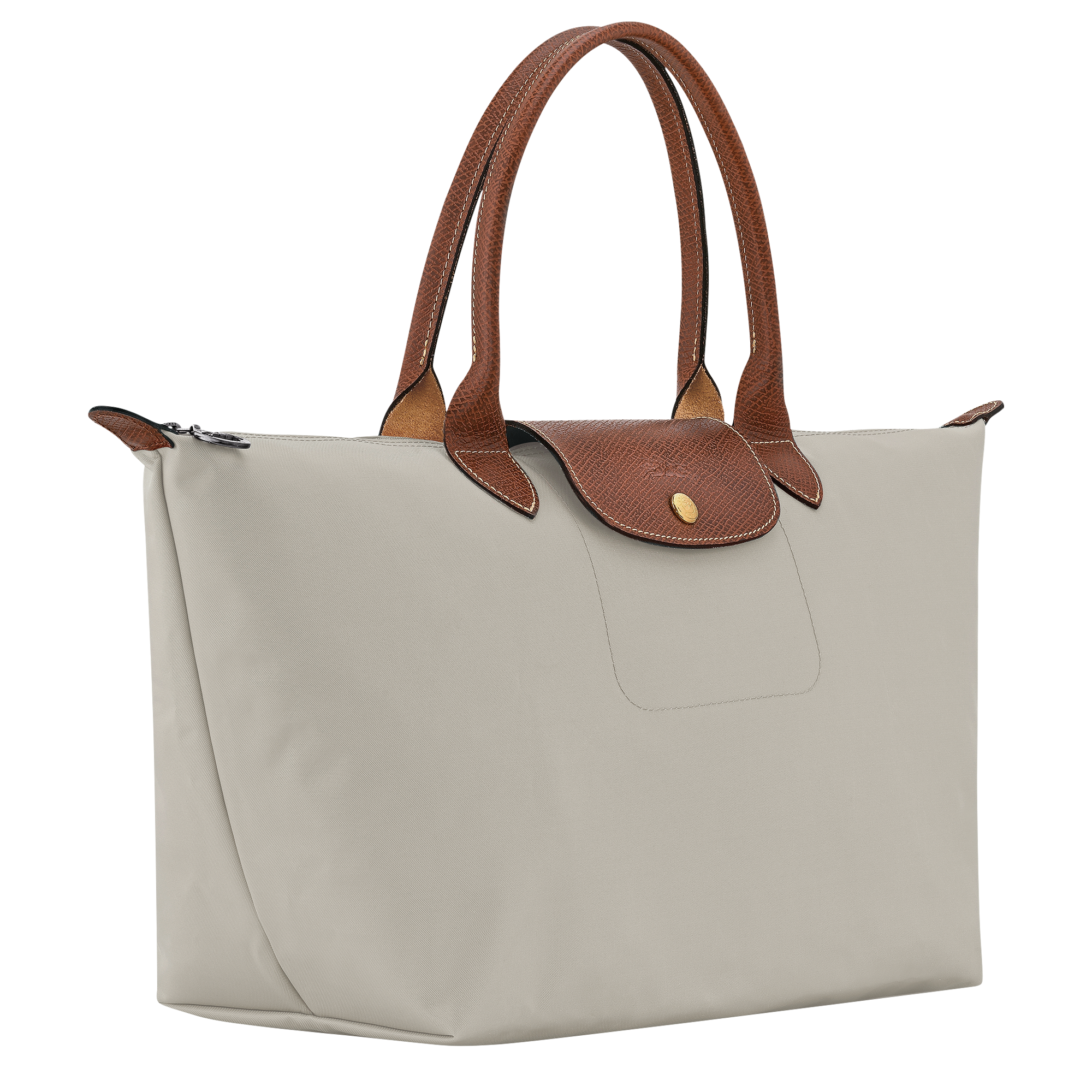 Le Pliage Original Handbag L, Pebble