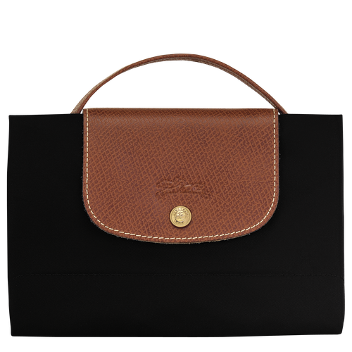Le Pliage Original S Briefcase , Black - Recycled canvas - View 5 of  5