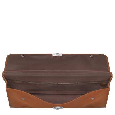 Le Foulonn&eacute; Briefcase S, Caramel