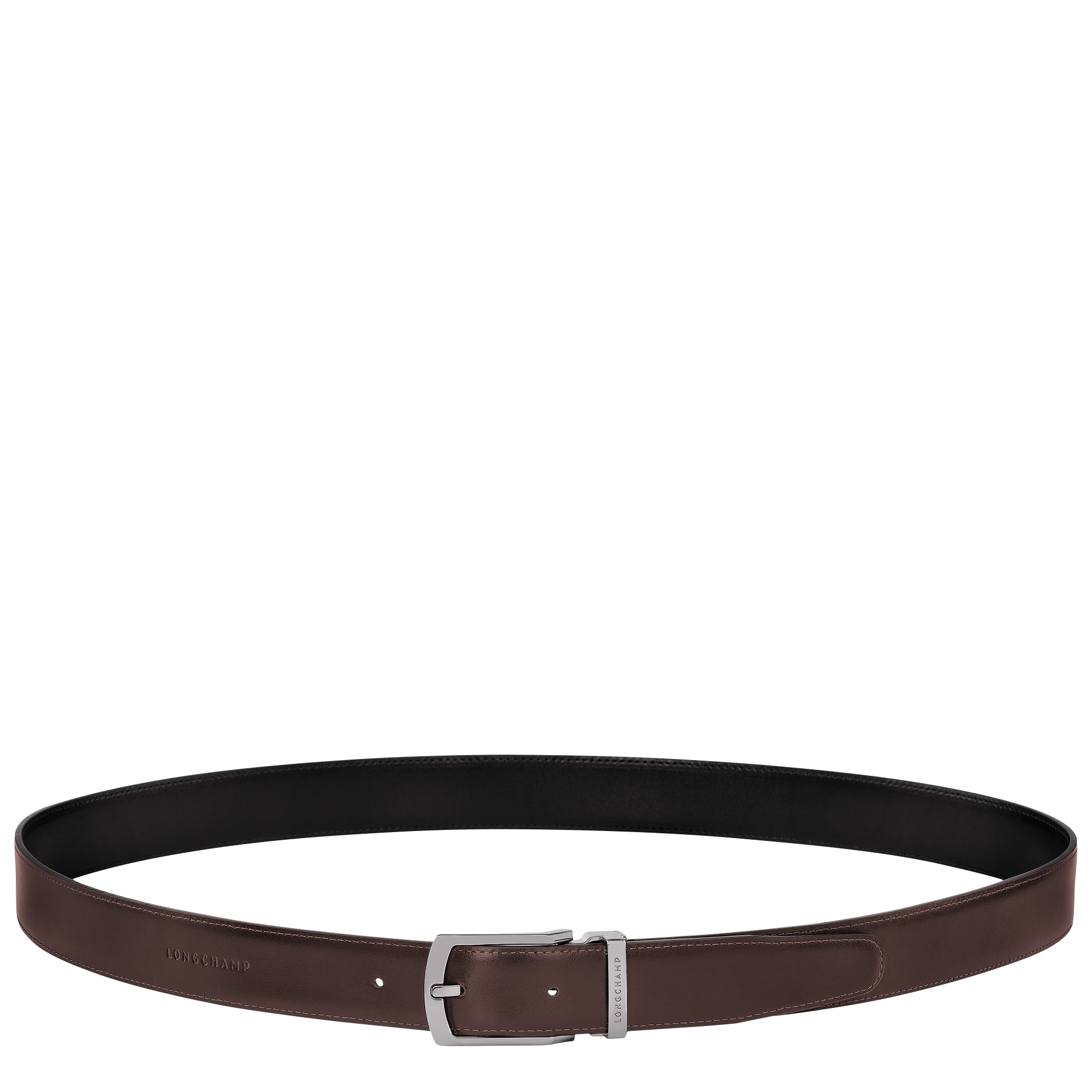 Men's belt, Black/Mocha - View 3 of 
        5 - zoom in Delta Box Men's belt, Black/Mocha