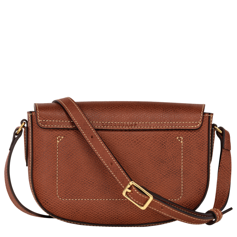 &Eacute;pure S Crossbody bag , Brown - Leather  - View 4 of  6