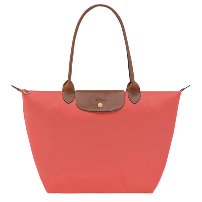 Le Pliage Original L Tote bag , Strawberry - Recycled canvas