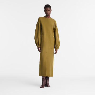 Dress, Khaki