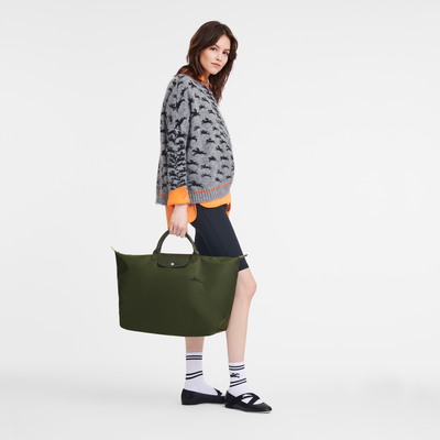 Le Pliage Green Travel bag L, Forest