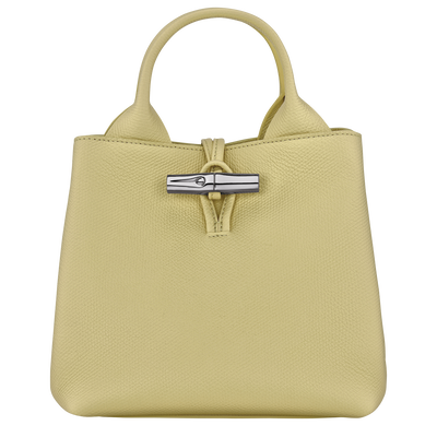 Le Roseau S Handbag , Pistachio - Leather