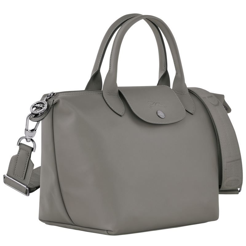 Le Pliage Xtra S Handbag , Turtledove - Leather  - View 3 of  6