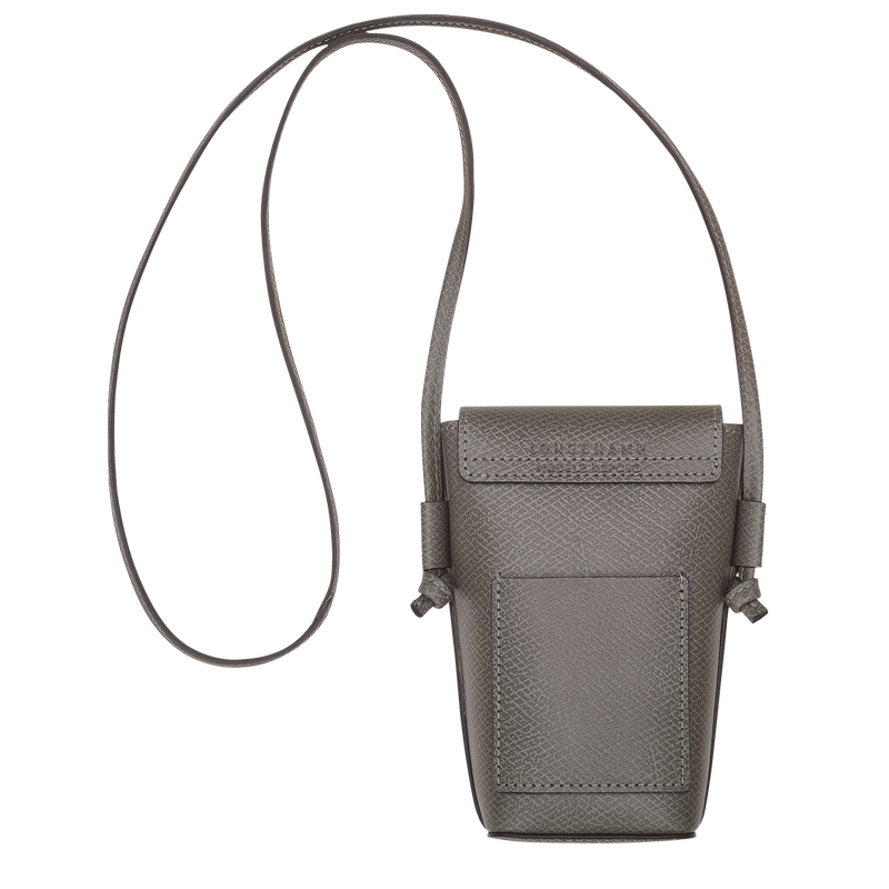 &Eacute;pure Phone case with leather lace , Turtledove - Leather  - View 4 of  4