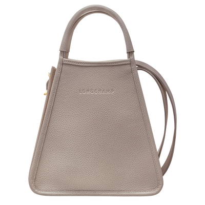 Le Foulonné S Handbag , Turtledove - Leather