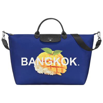 Travel bag , Blue - Canvas