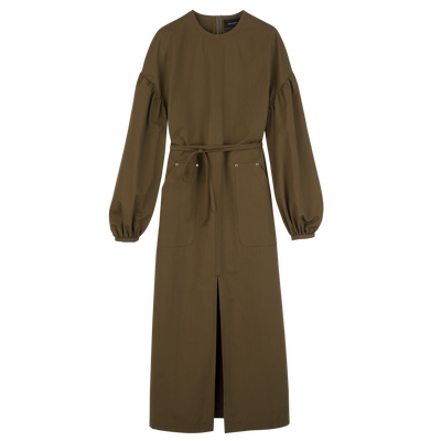 Dress, Khaki