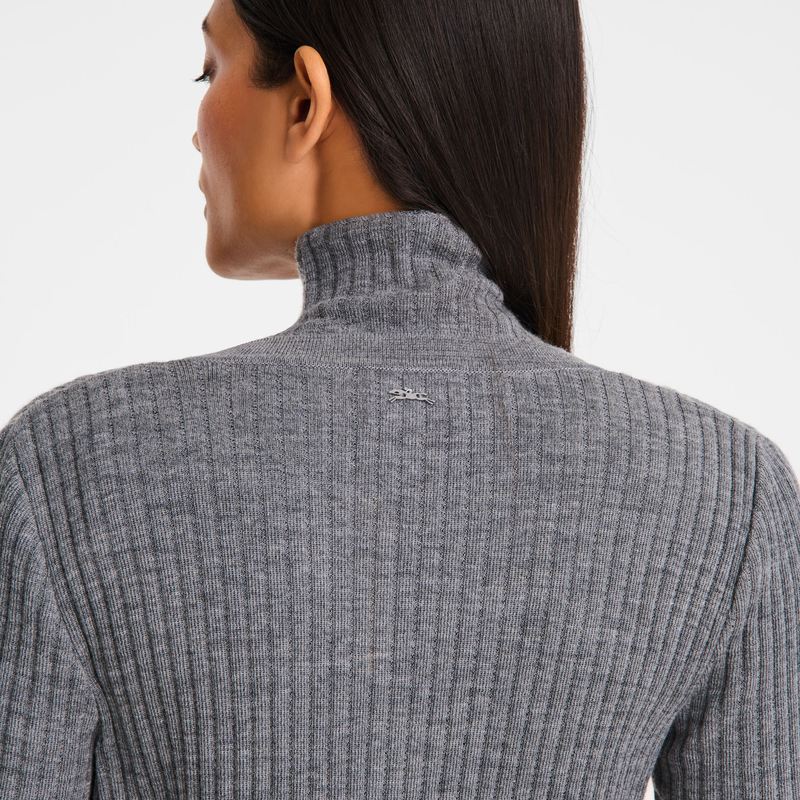 Cardigan , Grey - Knit  - View 5 of  5