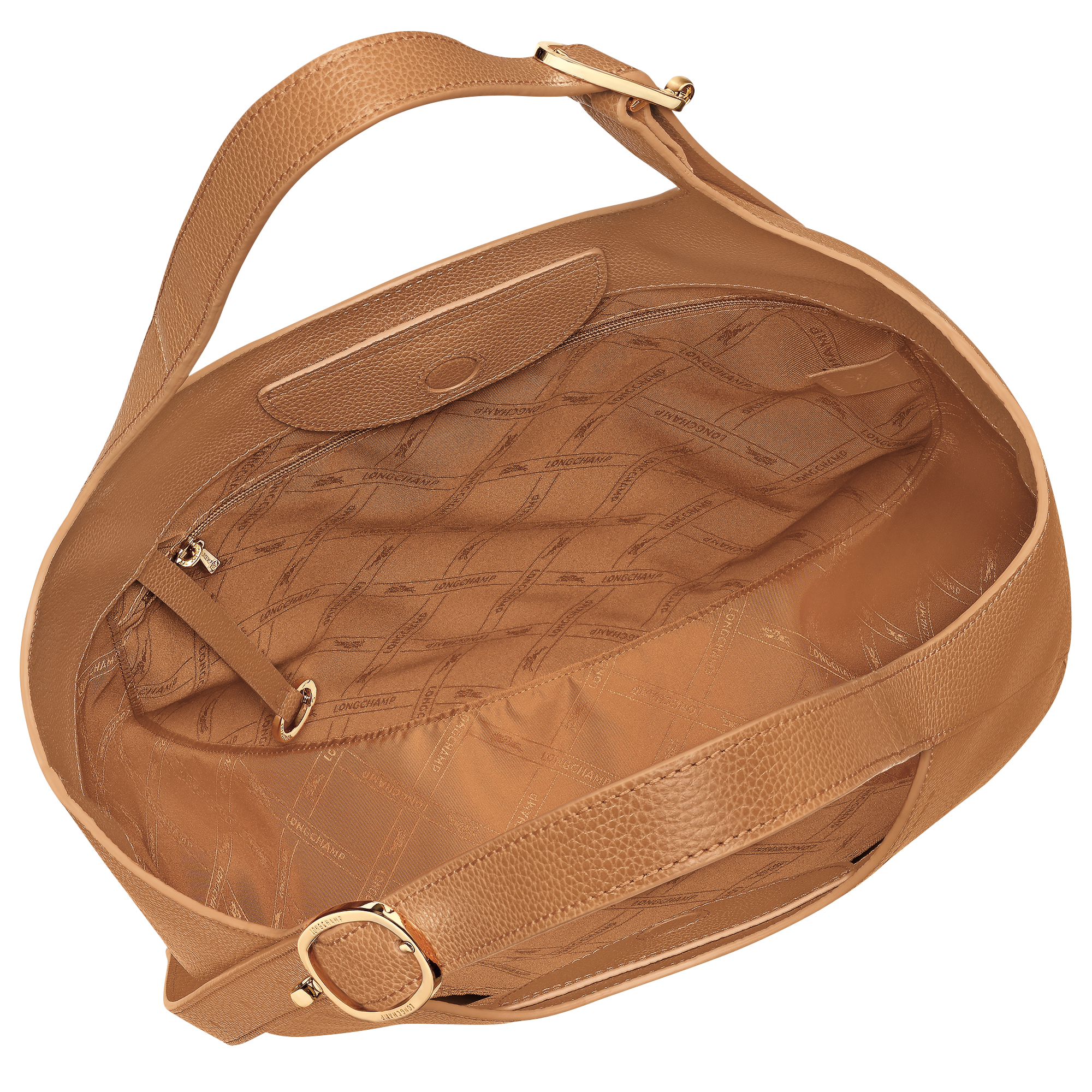 Le Foulonn&eacute; Tote bag XL, Pecan