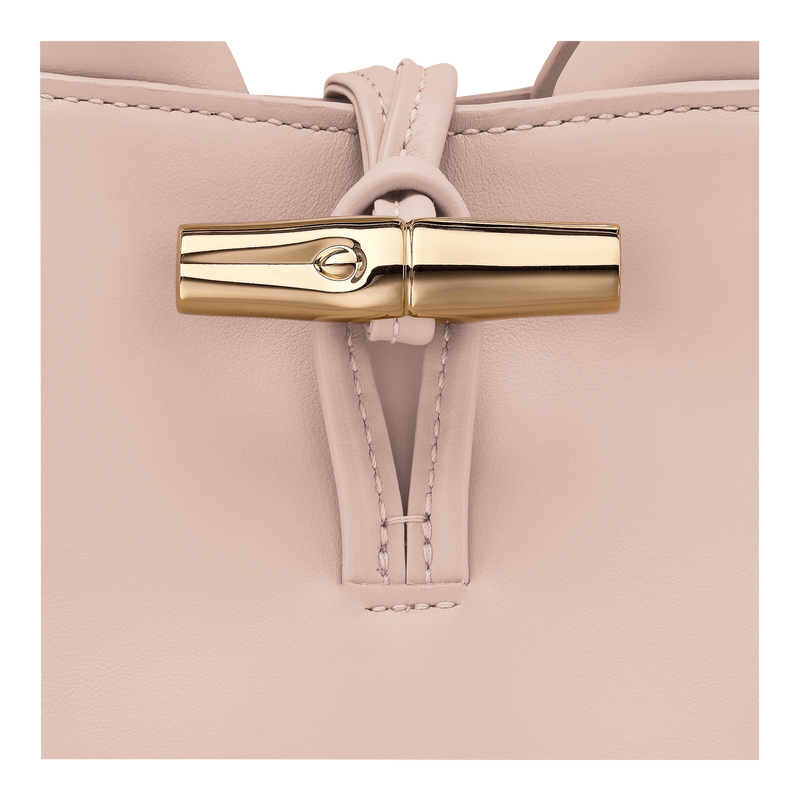 Le Roseau XS Handbag , Petal Pink - Leather  - View 4 of  4