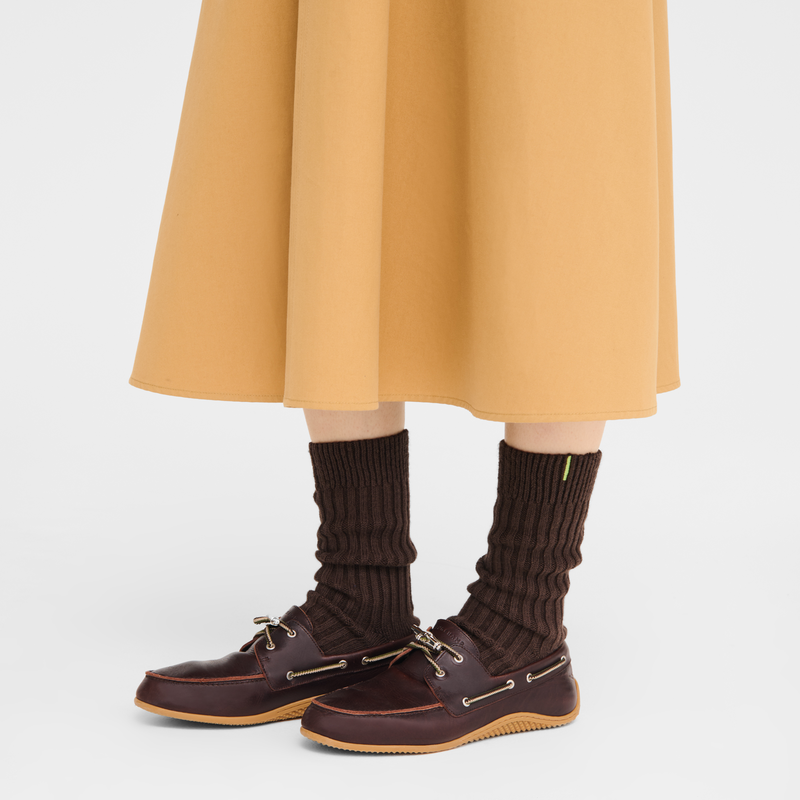 Socks , Mocha - Knit  - View 2 of  2