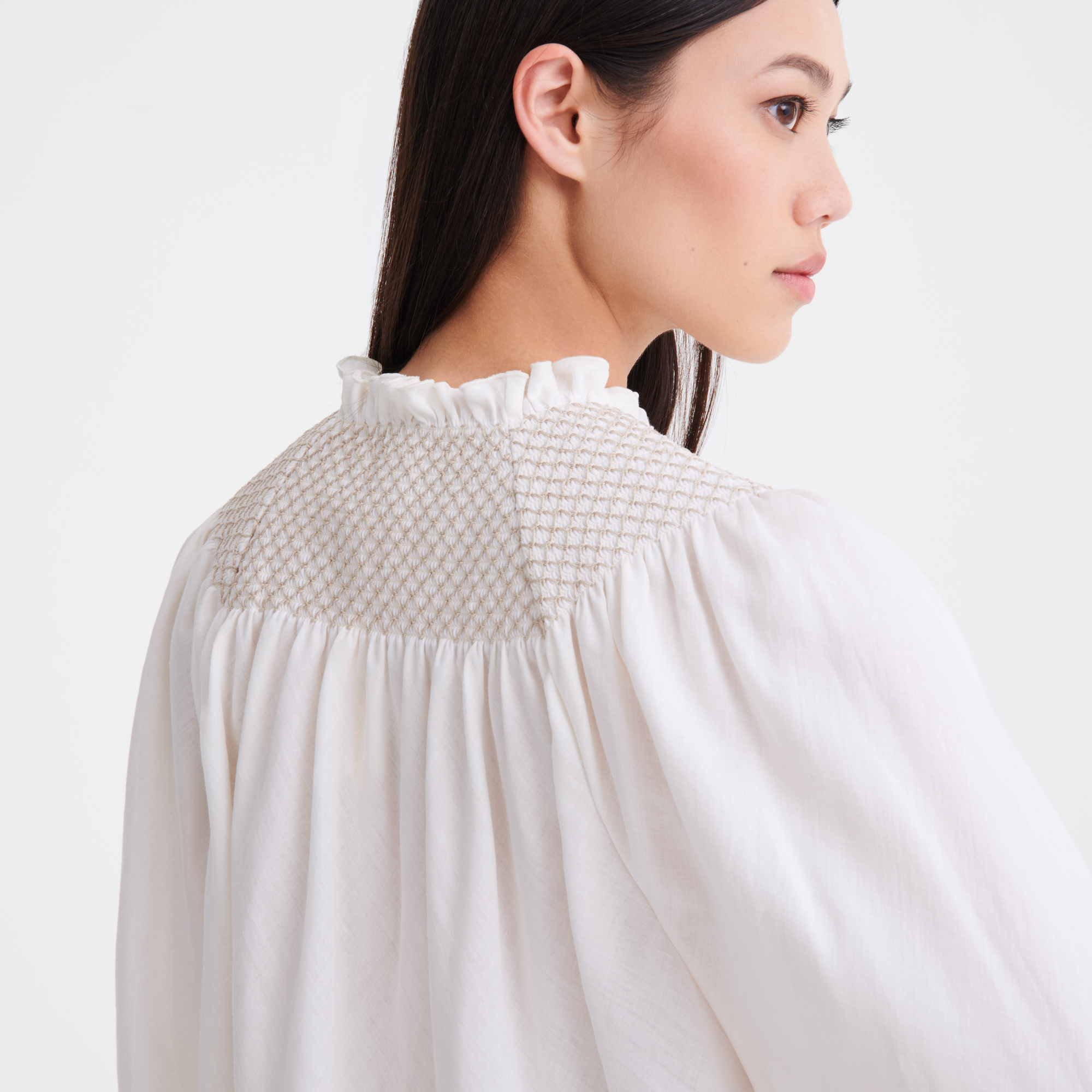 Blouse, Ecru - View 6 of
6 - zoom in null Blouse, Ecru