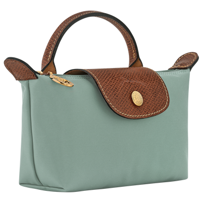 Le Pliage Original Pouch with handle, Celadon