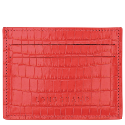 Longchamp Pocket Card holder, Vermilion