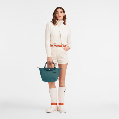 Le Pliage Green Handbag S, Peacock