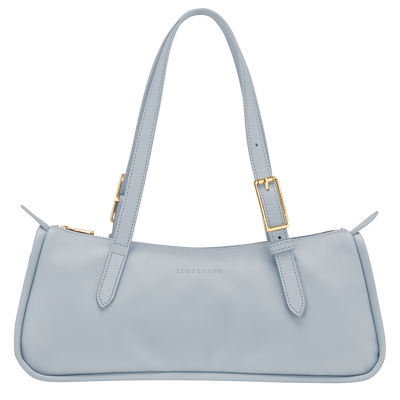 Looong L Shoulder bag , Sky Blue - Leather