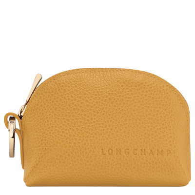 Le Foulonné Coin purse , Nutmeg - Leather