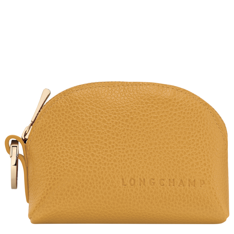 Le Foulonné Coin purse , Nutmeg - Leather  - View 1 of  2