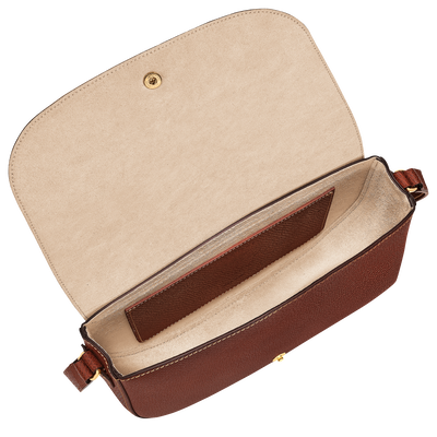 Épure Crossbody bag M, Brown