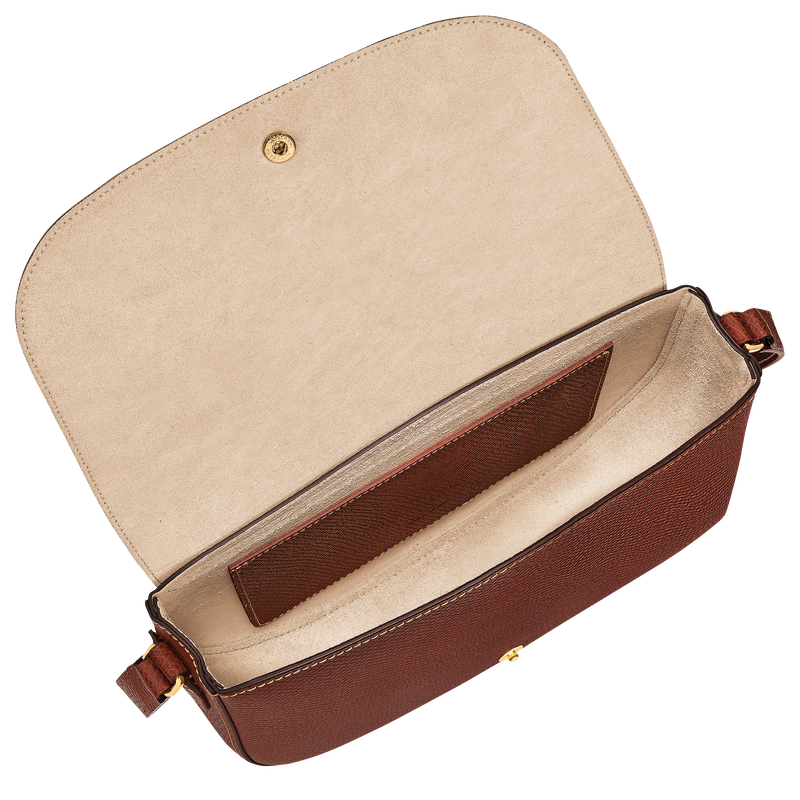 Épure Crossbody bag , Brown - Leather  - View 5 of  6