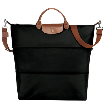 Le Pliage Original Extensible travel bag , Black - Recycled canvas