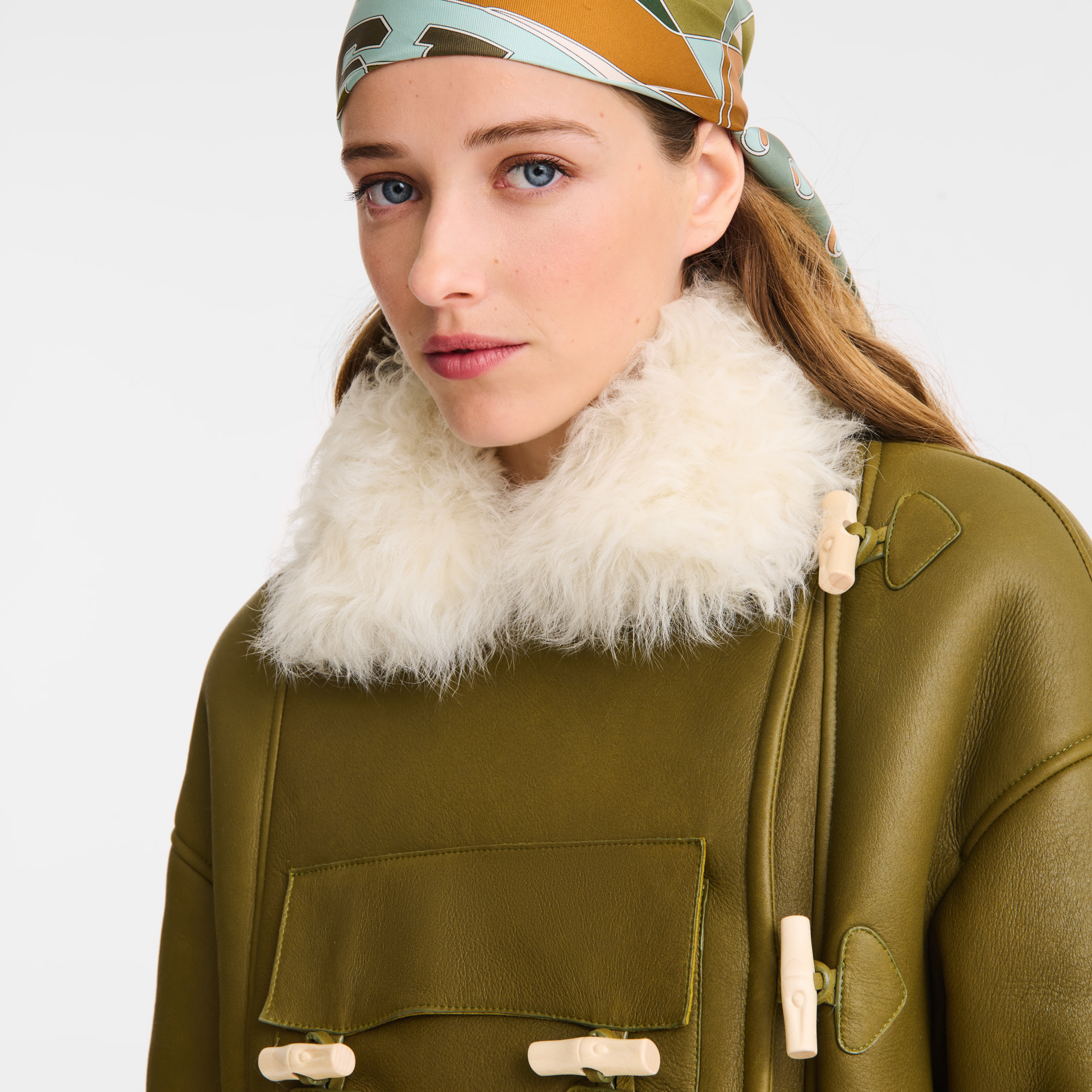 Coat, Olive - View 4 of
4 - zoom in null Coat, Olive