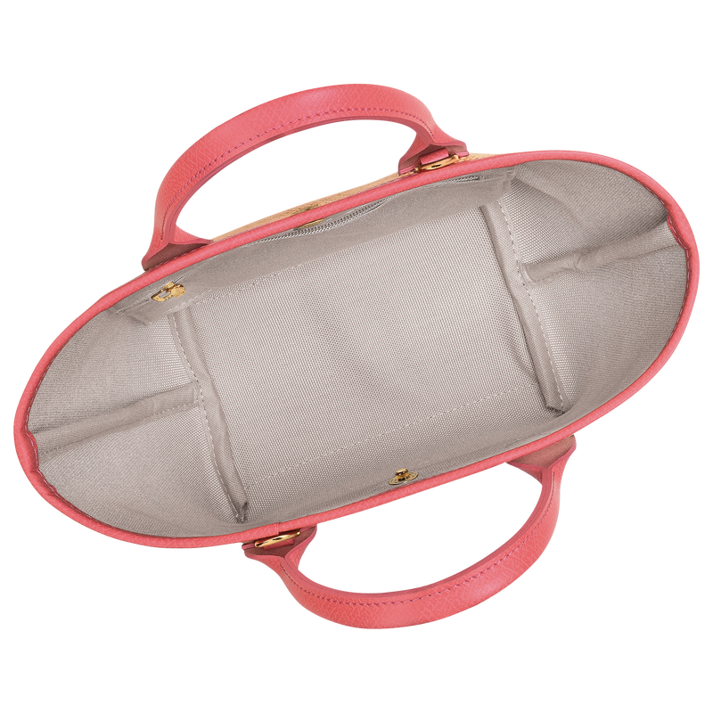 Le Pliage Collection XS Basket bag , Blush - Canvas  - View 5 of  6
