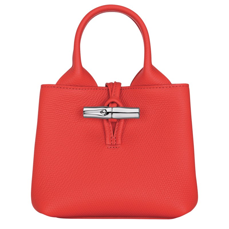 Le Roseau XS Handbag , Vermilion - Leather  - View 5 of  7