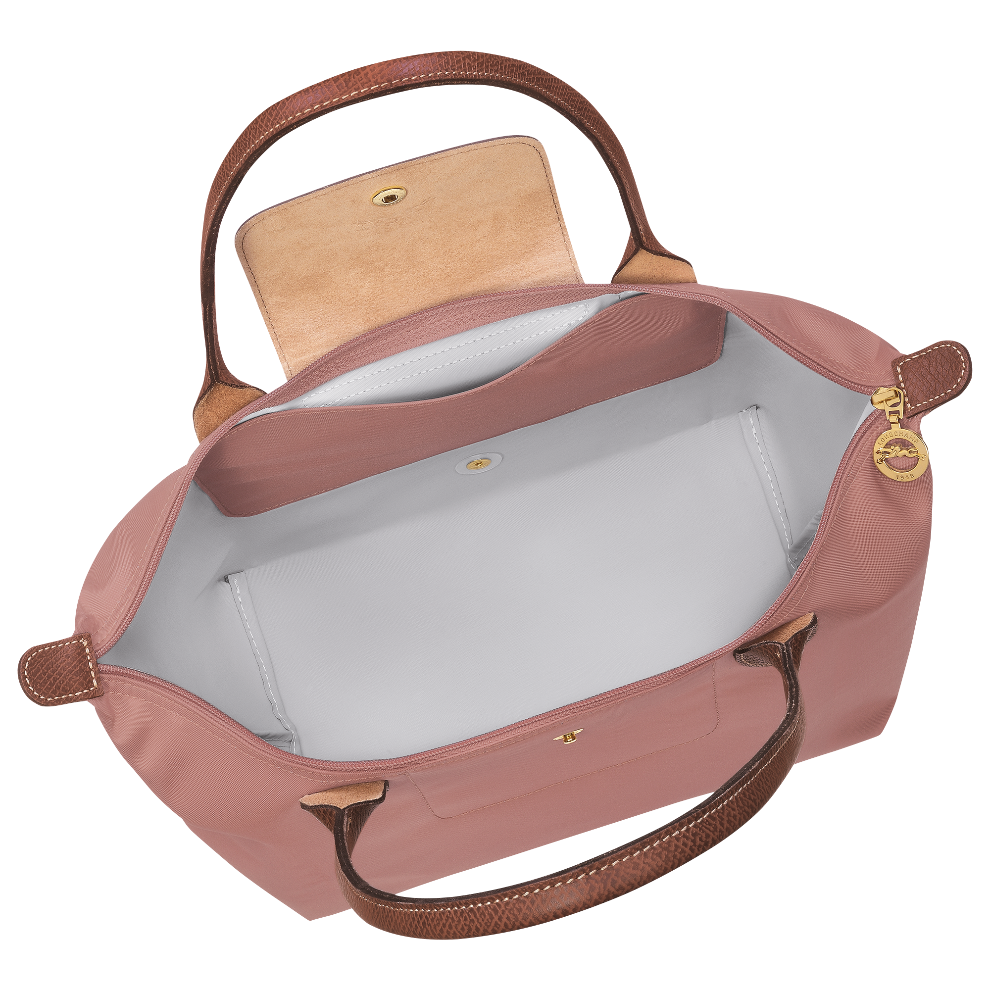 Tote bag M, Pink Tea - View 5 of
7 - zoom in Le Pliage Original Tote bag M, Pink Tea