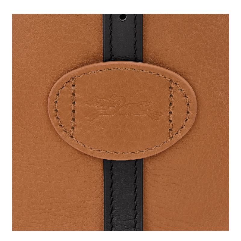 Le Slouchy S Crossbody bag , Cashew - Leather  - View 6 of  6