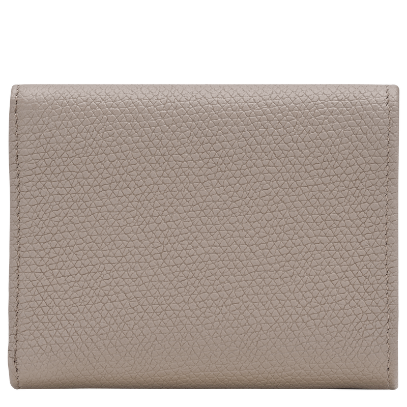 Le Roseau Compact wallet , Clay - Leather  - View 2 of  3