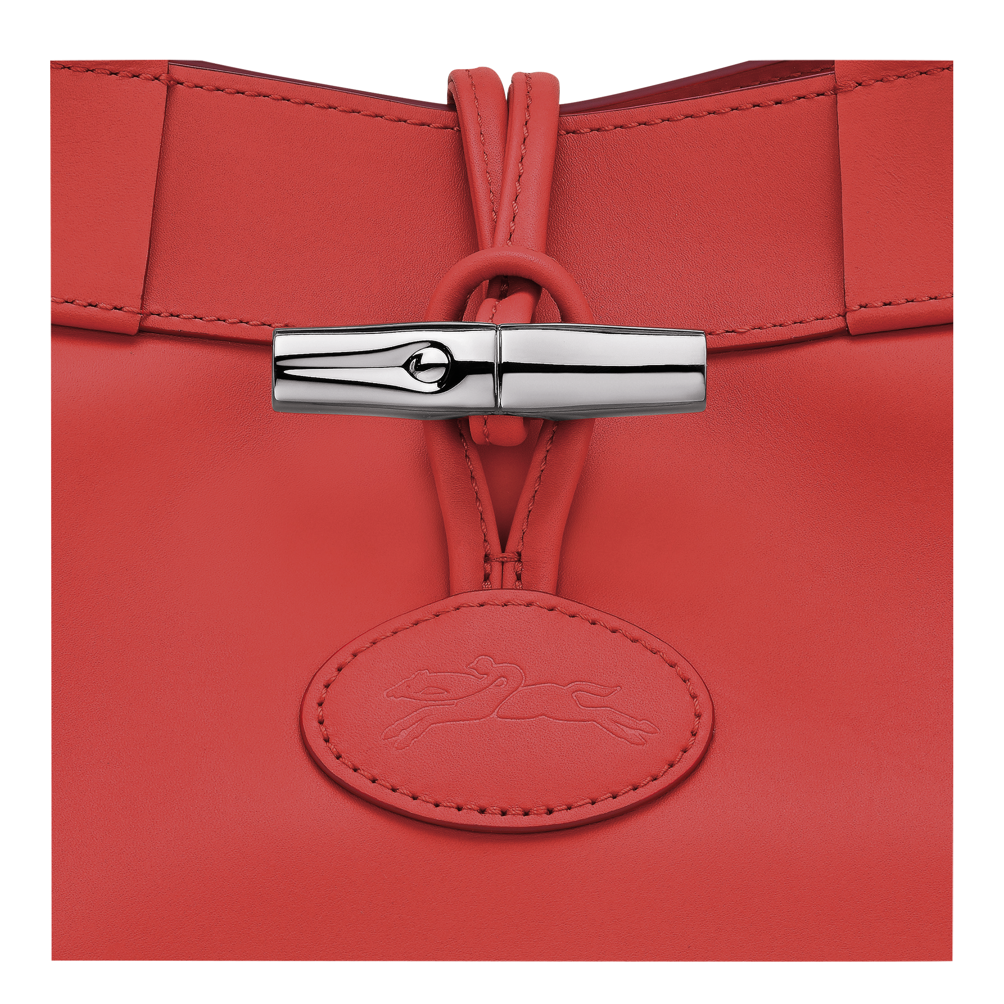 Tote bag L, Red/Navy - View 6 of
6 - zoom in Le Roseau Tote bag L, Red/Navy