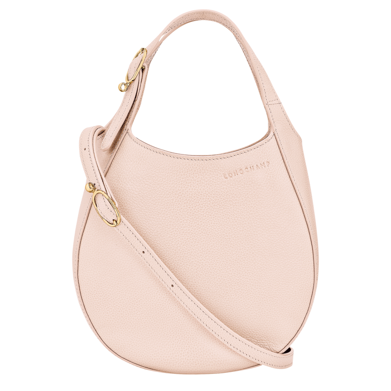Le Foulonné S Handbag , Cream - Leather  - View 5 of  7