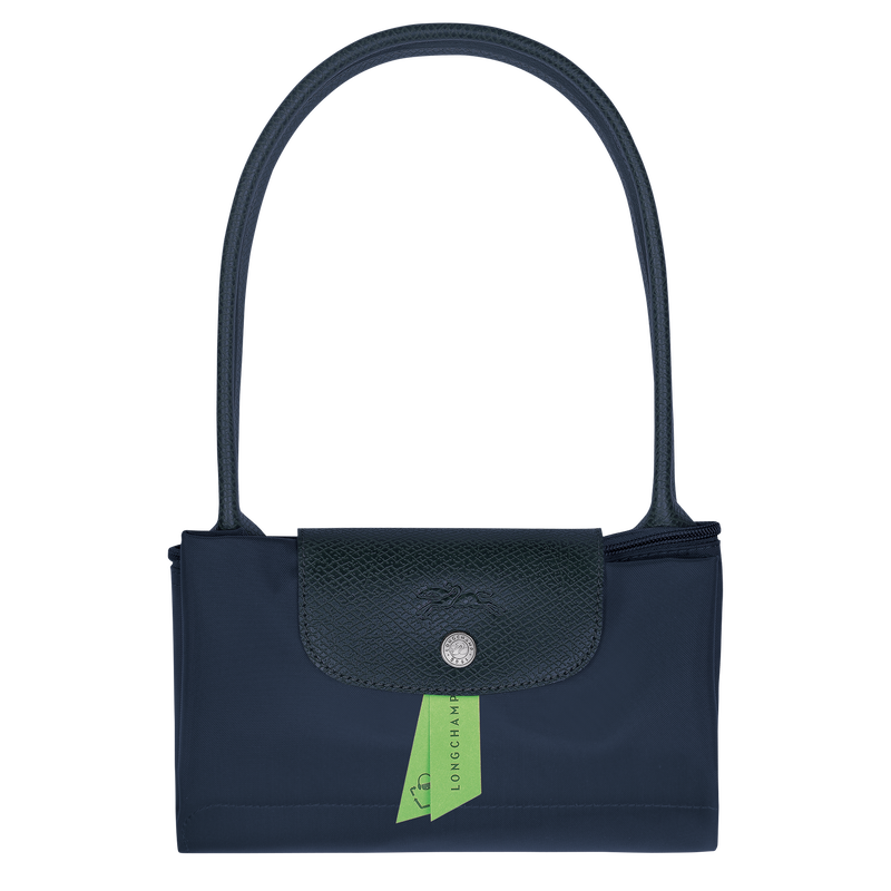 Le Pliage Green M Tote bag , Navy - Recycled canvas  - View 4 of  4