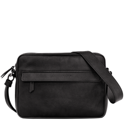 Longchamp 3D M Camera bag , Black - Leather