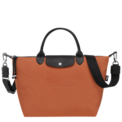 Le Pliage Energy L Handbag , Sienna - Recycled canvas