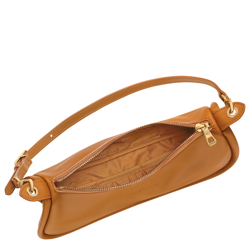 Looong M Shoulder bag , Caramel - Leather  - View 5 of  7