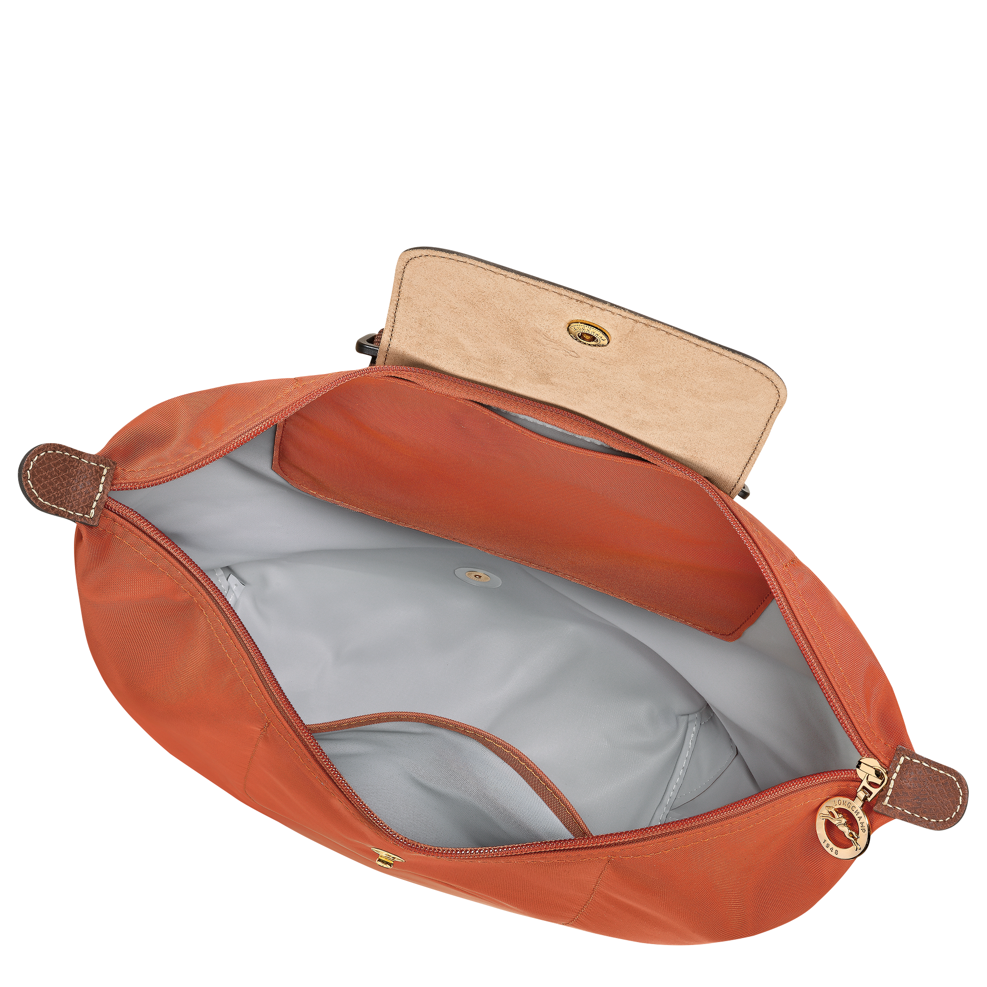 Backpack M, Brick - View 5 of
7 - zoom in Le Pliage Original Backpack M, Brick