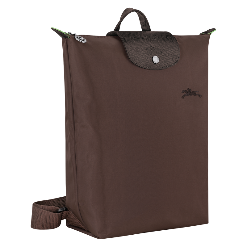 Le Pliage Green M Backpack , Mocha - Recycled canvas  - View 3 of  7